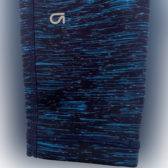 GAP fit Two Tone Blue Warm Leggings, Womens Small - Picture 3 of 6